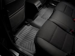 Floor Mat, Weather Tech DigitalFit, Front/Second Seat, Thermoplastic, Black, Ford, Lincoln, Set