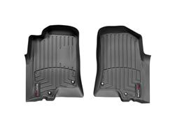 Floor Mat, Front Seat, Thermoplastic, Black, Hummer, Pair