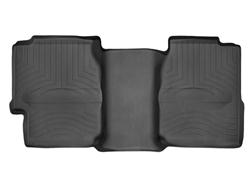 Floor Mat, Second Seat, Thermoplastic, Black, Chevy, GMC, Pickup, Pair
