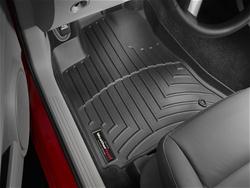Floor Mat, Front Seat, Thermoplastic, Black, Chrysler, Dodge, Pair