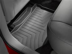 Floor Mat, Second Seat, Thermoplastic, Black, Chrysler, Dodge, Pair