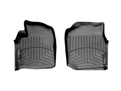 Floor Mat, Front Seat, Thermoplastic, Black, Lexus, Toyota, Pair