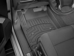 Floor Mats, FloorLiner HP, Front/Second Seat, Thermoplastic, Black, Dodge, Jeep, Set