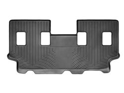 Floor Mat, Third Seat, Thermoplastic, Black, Ford, Lincoln, Each