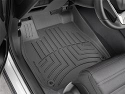 Floor Mat, Automotive, FloorLiner HP, Front Seat, Thermoplastic, Black, for use on Honda®, Pair