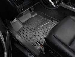 Floor Mat, Front Seat, Thermoplastic, Black, for use on Acura®, RDX, Pair