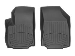 Floor Liner, FloorLiner HP, Front, Thermoplastic, Black, Chevy, Pair