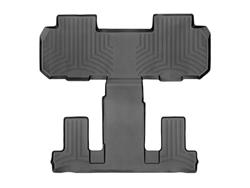 Floor Mat, Floor Liner, Second/Third Seat, Thermoplastic, Black, Buick, Chevy, Each