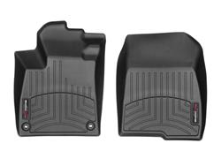 Floor Liner, DigitalFit, Front Seat, Thermoplastic, Black, Honda®, Pair