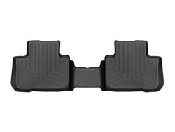 Floor Mats, FloorLiners, Second Seat, Thermoplastic, Black, BMW, Each