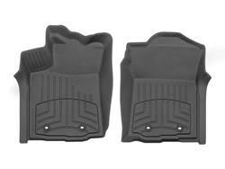 Front FloorLiner HP, Toyota Tacoma, Black, Pair