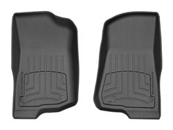 Floor Mats, FloorLiner HP, Front Seat, Thermoplastic, Black, Jeep, Gladiator, Wrangler, Pair