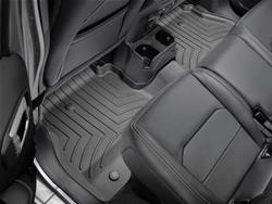 Floor Mat, Floor Liner, Second Seat, Thermoplastic, Black, Jeep, Gladiator, Each