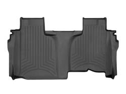 Floor Mat HP, Floor Liner, Second Seat, Chevy, GMC, Extended Cab, Thermoplastic, Black, Each
