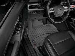 Floor Mat, DigitalFit, Front Seat, 2-Piece, Thermoplastic, Black, Pair