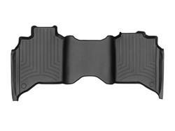 Floor Mat, DigitalFit, Rear Seat, 1-Piece, Thermoplastic, Black, Each