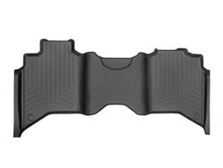 Floor Liner, Second Seat, Thermoplastic, Black, Ram, Each