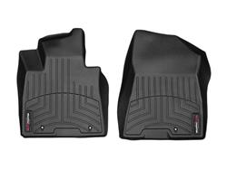 Floor Mat, Automotive, FloorLiners, Front Seat, Thermoplastic, Black, for Kia, Pair