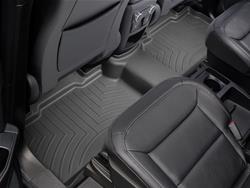 Floor Mats, Floor Liners, Second Seat, Rubberized/Thermoplastic, Black, Ford, Explorer, Each