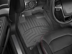 Floor Mats, FloorLiner HP Floor Mats, Front Seat, Thermoplastic, Black, Ford, Pair