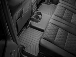 Floor Mats, FloorLiner HP Floor Mats, Second Seat, Thermoplastic, Black, Ford, Each