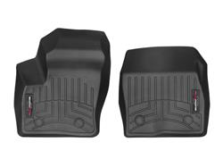 Floor Mats, FloorLiners, Front/Second/Third Seat Position, Thermoplastic, Black, Ford, Set