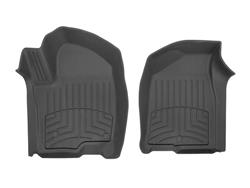 Floor Liner, FloorLiner HP, Front Seat, Thermoplastic, Black, Cadillac, Chevy, GMC, Pair