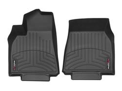 Floor Liner, FloorLiner, Front Seat, Thermoplastic, Black, Tesla, Pair