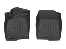 Floor Mats, FloorLiner HP Floor Mats, Front Seat, Thermoplastic, Black, for use on Acura®, for use on Honda®, Pair