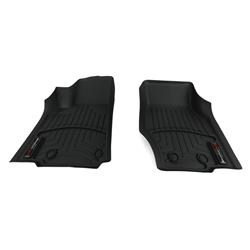 Floor Mats, FloorLiner, Front Seat, Thermoplastic, Black, Jeep, Grand Cherokee L, Pair