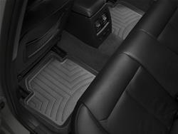 Floor Mats, FloorLiner, Second Row, Thermoplastic, Black, Jeep, Grand Cherokee L, Pair
