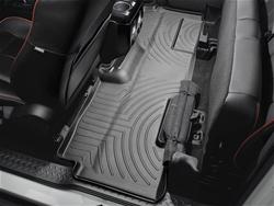 Floor Mat, Second Seat, Thermoplastic, Black, Ford, Each