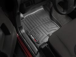 Floor Mat, Front Seat, Thermoplastic, Black, for Nissan, Pair