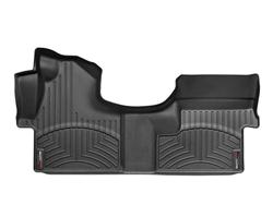 Floor Mat, Weather Tech, DigitalFit, Front Seat, Thermoplastic, Black, Dodge, Mercedes-Benz, Pair