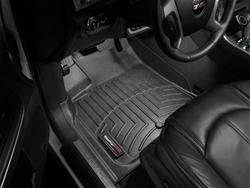 Floor Mats, FloorLiners, Front Seat, Thermoplastic, Black, Buick, Chevrolet, GMC, Saturn, Pair