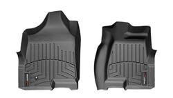 Floor Mat, Weather Tech, DigitalFit, Front Seat, Thermoplastic, Black, Hummer, Pair