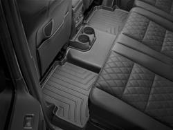 Floor Mats, WeatherTech FloorLiner HP, Front Seat, Thermoplastic, Black, Volkswagen, Pair