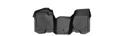 Floor Mats, WeatherTech, Front Seat, Thermoplastic, Black, Chevy, GMC, Each