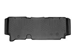 Floor Mat, Floor Liner, Second Seat, Thermoplastic, Black, Ford, Each