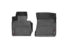 Floor Mat, WeatherTech, DigitalFit, Front Seat, Thermoplastic, Black, BMW, Pair