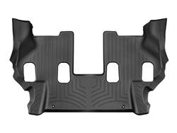 Floor Mat, DigitalFit, Third Seat, Thermoplastic, Black, Infiniti, Each