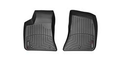 Floor Liner, DigitalFit, Front Seat, Thermoplastic, Black, Chrysler, Dodge, Pair