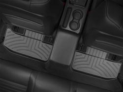 Floor Liner, Second Seat, DigitalFit, Thermoplastic, Black, Dodge, Pair