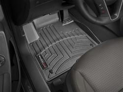 Floor Mat, DigitalFit, Front Seat, Thermoplastic, Black, for Hyundai, Pair