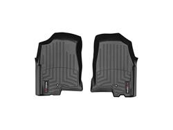 Floor Mat, DigitalFit, Front Seat, Thermoplastic, Black, Chevy, GMC, Isuzu, Pair