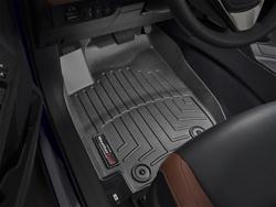 Floor Mat, WeatherTech, DigitalFit, Front Seat, Thermoplastic, Black, Toyota, Pair
