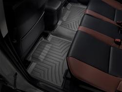 Floor Mat, WeatherTech, DigitalFit, Second Seat, Thermoplastic, Black, Toyota, Each