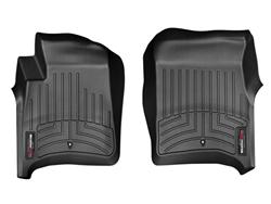 Floor Mat, WeatherTech, DigitalFit, Front Seat, Thermoplastic, Black, Lexus, Toyota, Pair
