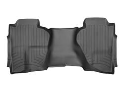Floor Mats, FloorLiner HP, Second Seat, Thermoplastic, Black, Chevrolet, Each