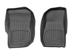 Floor Mats, FloorLiner HP, Front Seat, Thermoplastic, Black, Jeep, Wrangler, Pair
